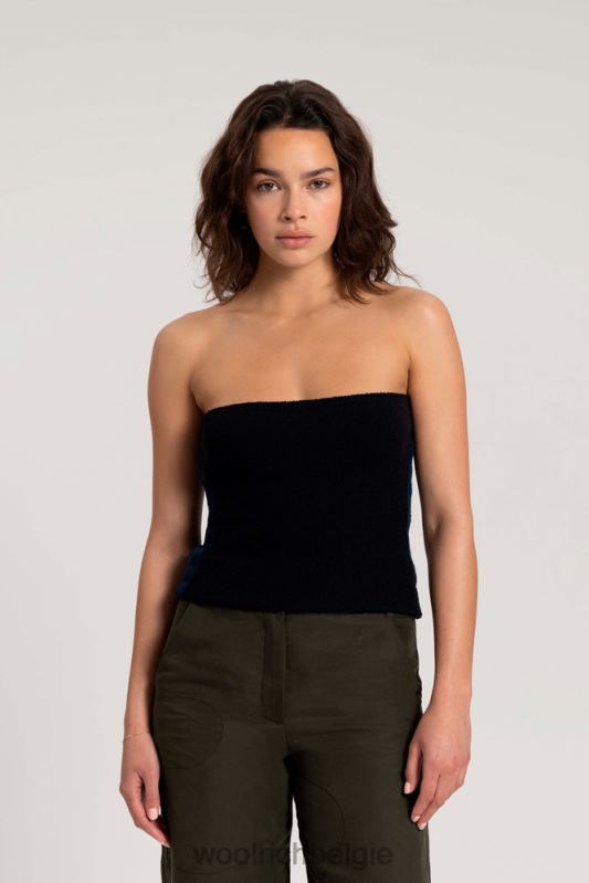 bandeautop-danielle cathari Woolrich vrouwen 8TTN0153 zwart kleding