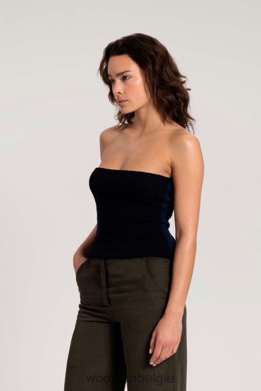 bandeautop-danielle cathari Woolrich vrouwen 8TTN0153 zwart kleding