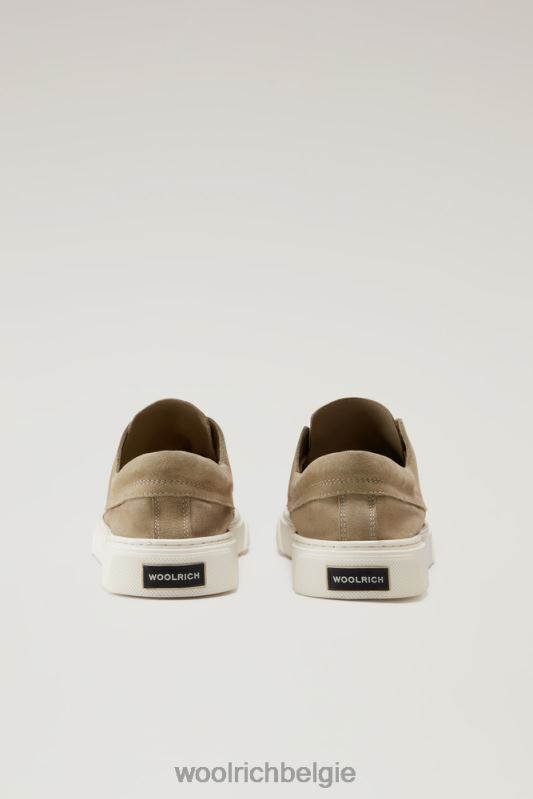 bootschoenen van suède leer Woolrich Heren 8TTN0380 beige schoenen