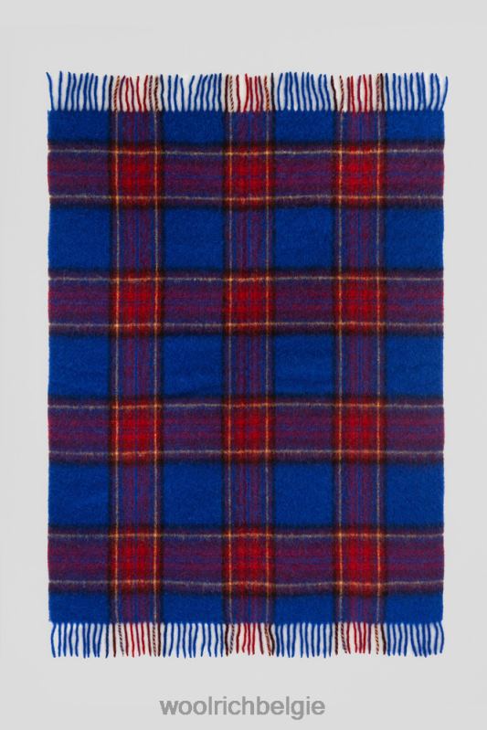 deken van een mix van alpaca mohair en wol Woolrich unisex 8TTN0246 Koninklijk accessoires