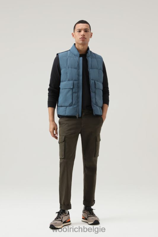 erfgoed terreinvest Woolrich Heren 8TTN0672 blauw meer kleding