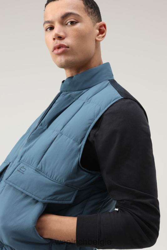 erfgoed terreinvest Woolrich Heren 8TTN0672 blauw meer kleding