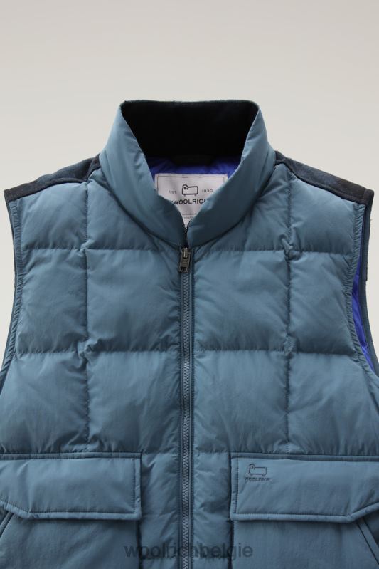 erfgoed terreinvest Woolrich Heren 8TTN0672 blauw meer kleding