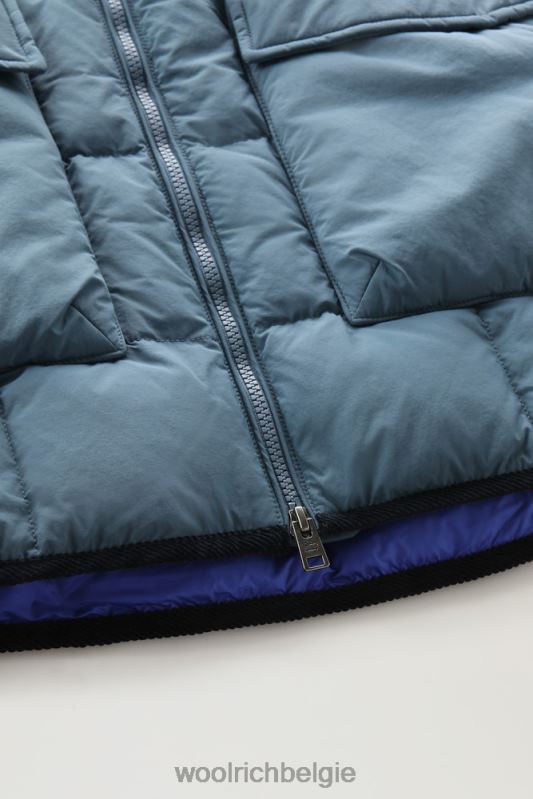 erfgoed terreinvest Woolrich Heren 8TTN0672 blauw meer kleding
