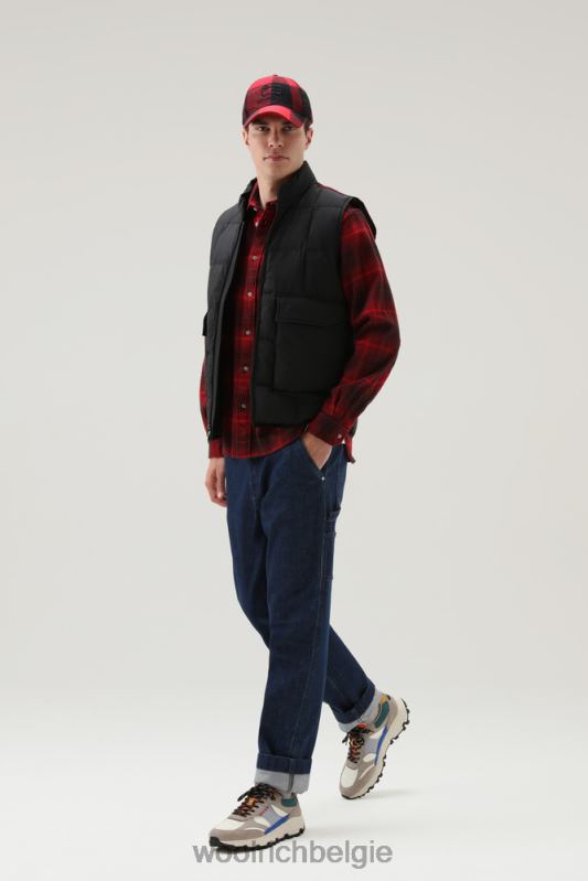 erfgoed terreinvest Woolrich Heren 8TTN0677 zwart kleding