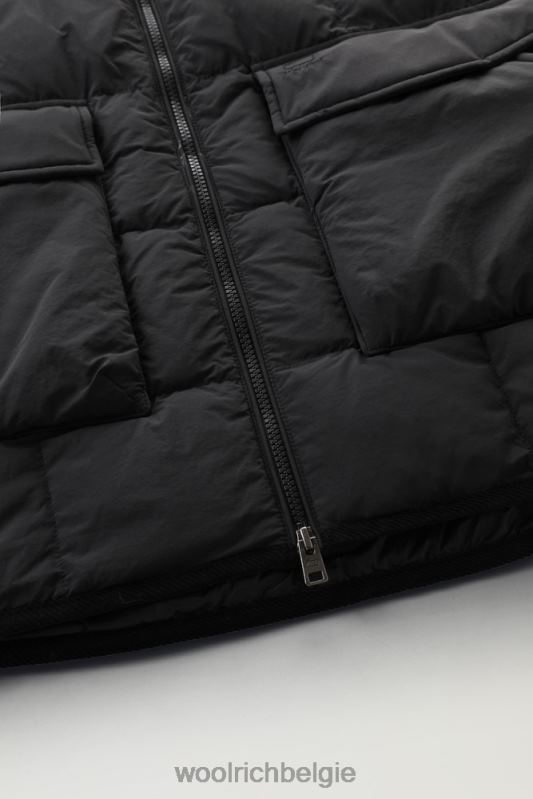 erfgoed terreinvest Woolrich Heren 8TTN0677 zwart kleding