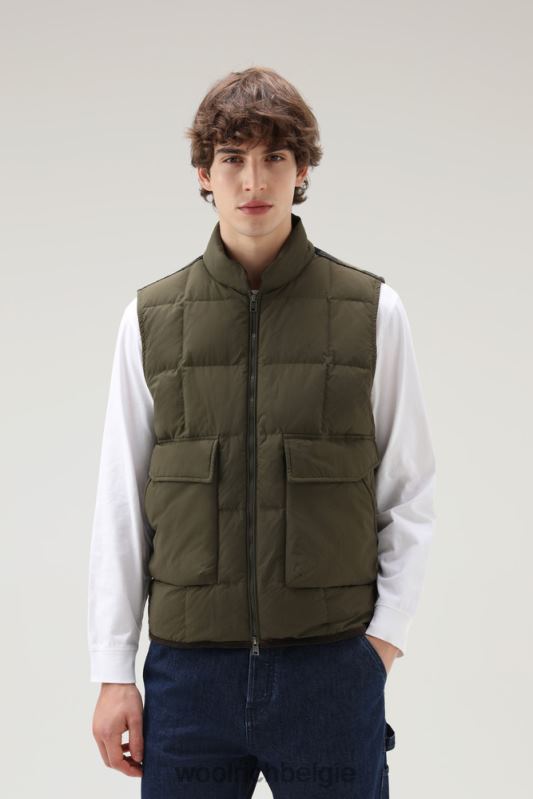 erfgoed terreinvest Woolrich Heren 8TTN0767 donkergroen kleding