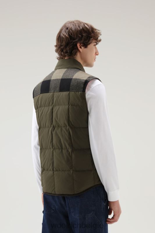 erfgoed terreinvest Woolrich Heren 8TTN0767 donkergroen kleding