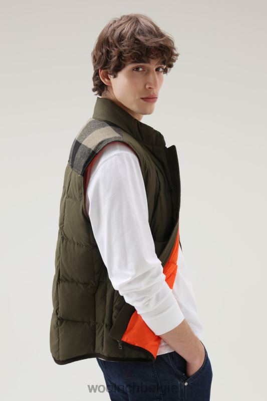 erfgoed terreinvest Woolrich Heren 8TTN0767 donkergroen kleding
