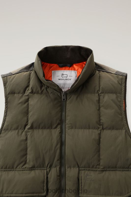 erfgoed terreinvest Woolrich Heren 8TTN0767 donkergroen kleding