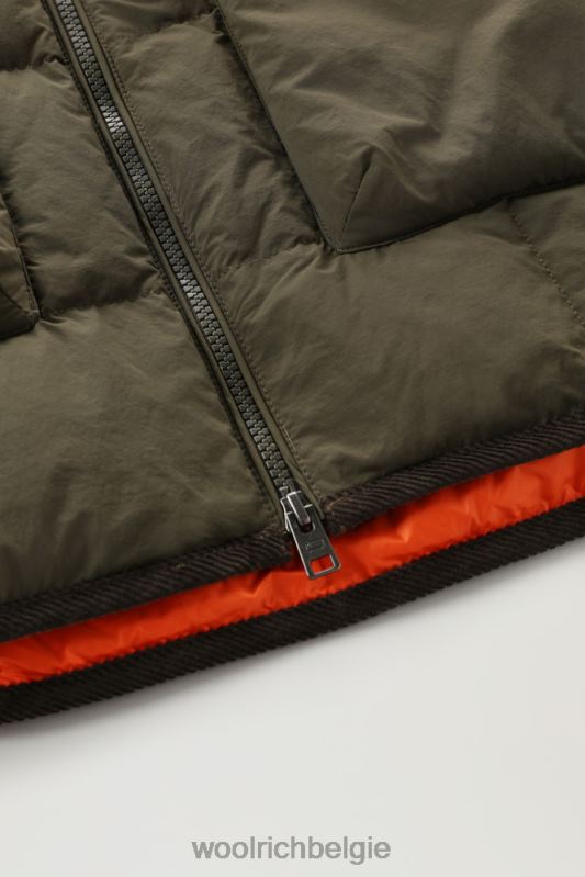 erfgoed terreinvest Woolrich Heren 8TTN0767 donkergroen kleding
