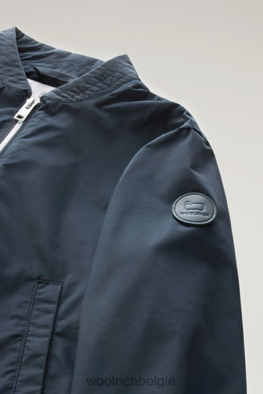 g stadsbommenwerper in stedelijk tintje Woolrich meisjes 8TTN0865 Melton blauw kleding