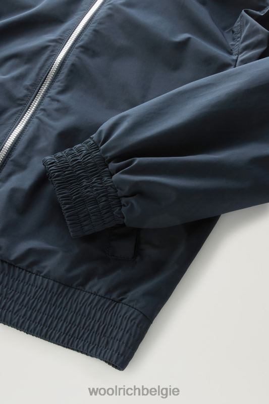 g stadsbommenwerper in stedelijk tintje Woolrich meisjes 8TTN0865 Melton blauw kleding