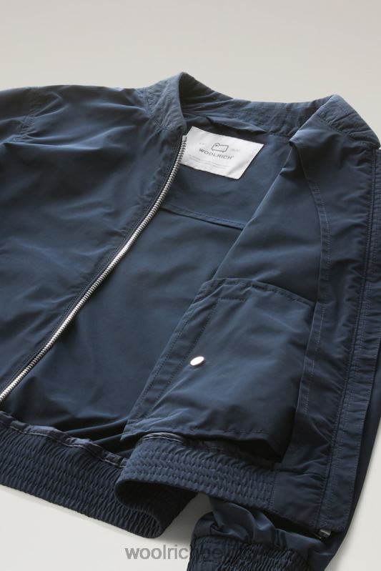 g stadsbommenwerper in stedelijk tintje Woolrich meisjes 8TTN0865 Melton blauw kleding