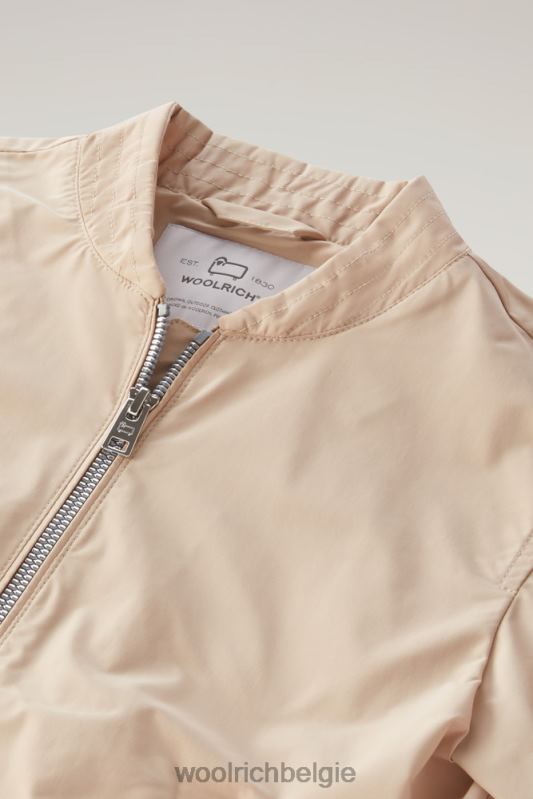 g stadsbommenwerper in stedelijk tintje Woolrich meisjes 8TTN0909 veer beige kleding