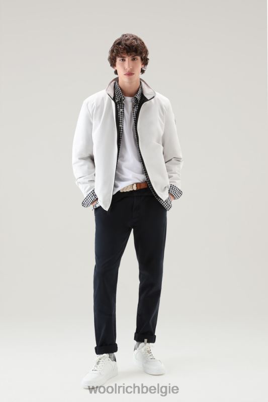gevoerde zeilbommenwerper Woolrich Heren 8TTN0445 maansteen kleding