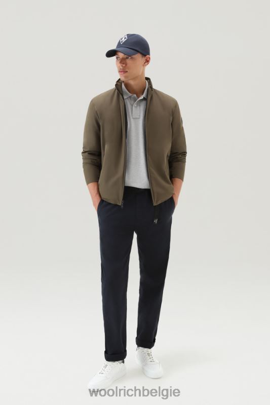 gevoerde zeilbommenwerper Woolrich Heren 8TTN0449 donkergroen kleding