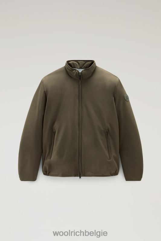 gevoerde zeilbommenwerper Woolrich Heren 8TTN0449 donkergroen kleding