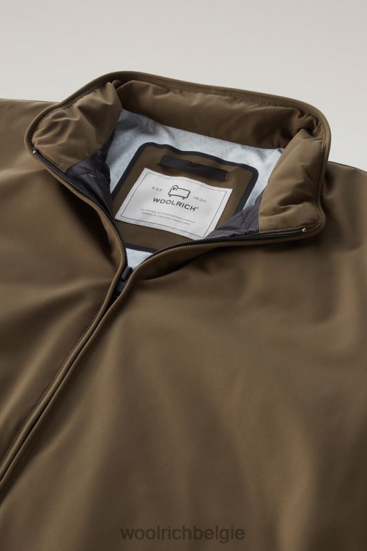 gevoerde zeilbommenwerper Woolrich Heren 8TTN0449 donkergroen kleding