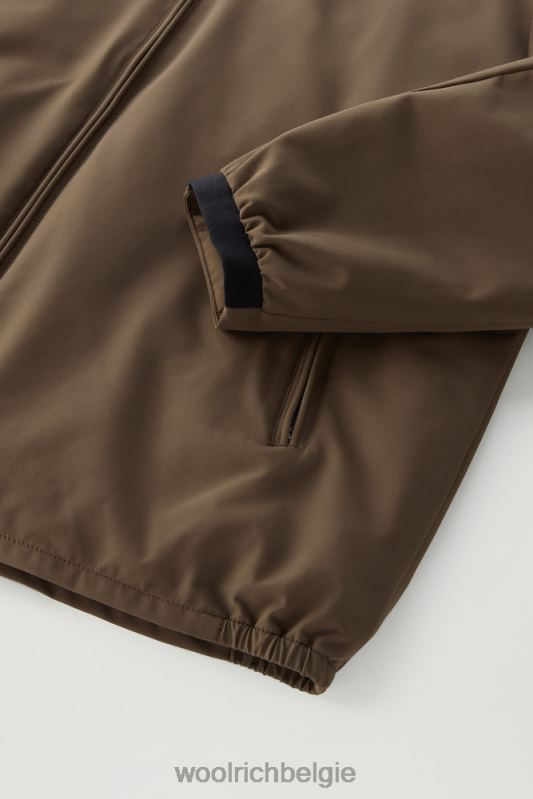 gevoerde zeilbommenwerper Woolrich Heren 8TTN0449 donkergroen kleding