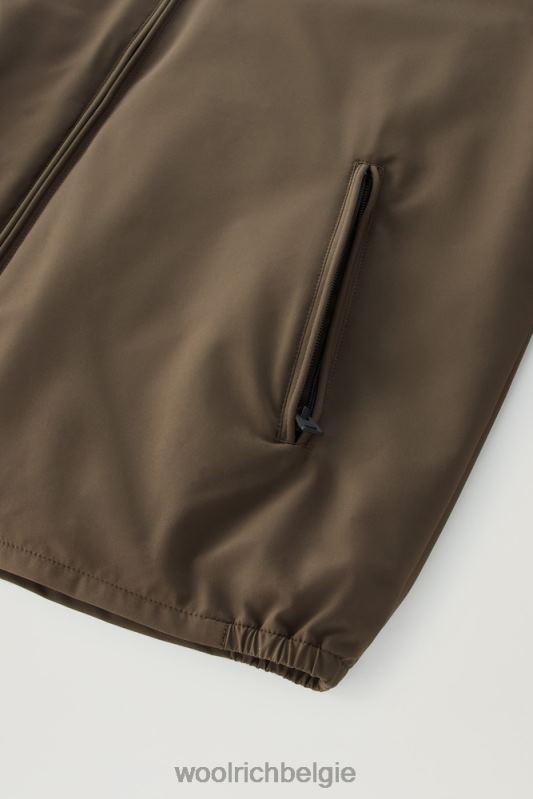 gevoerde zeilbommenwerper Woolrich Heren 8TTN0449 donkergroen kleding