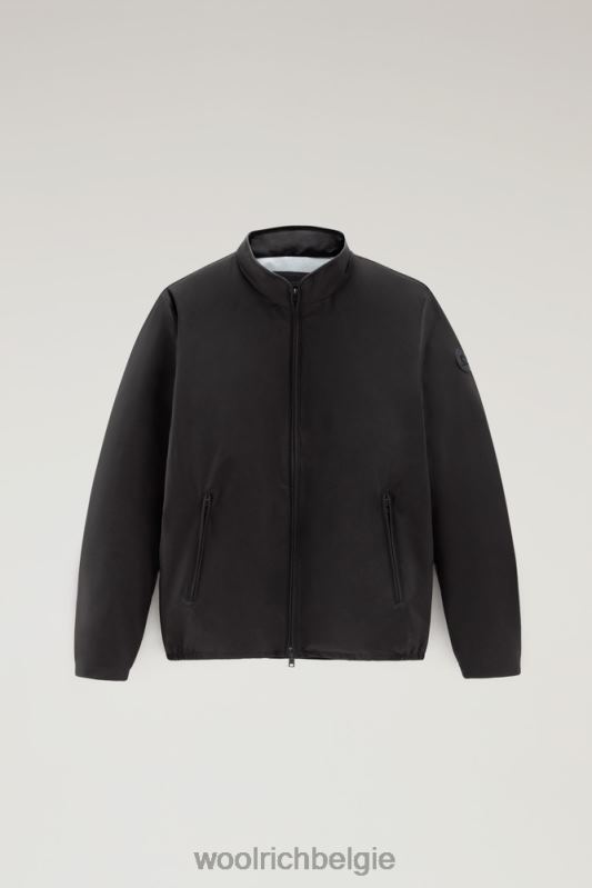 gevoerde zeilbommenwerper Woolrich Heren 8TTN0480 zwart kleding