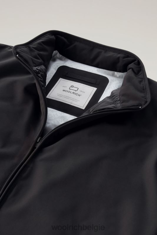 gevoerde zeilbommenwerper Woolrich Heren 8TTN0480 zwart kleding