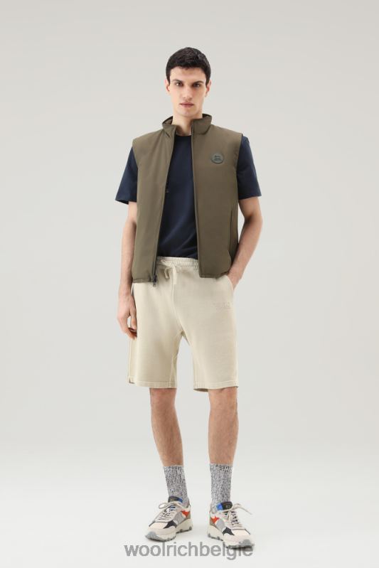 gewatteerd Pacific-vest Woolrich Heren 8TTN0491 donkergroen kleding
