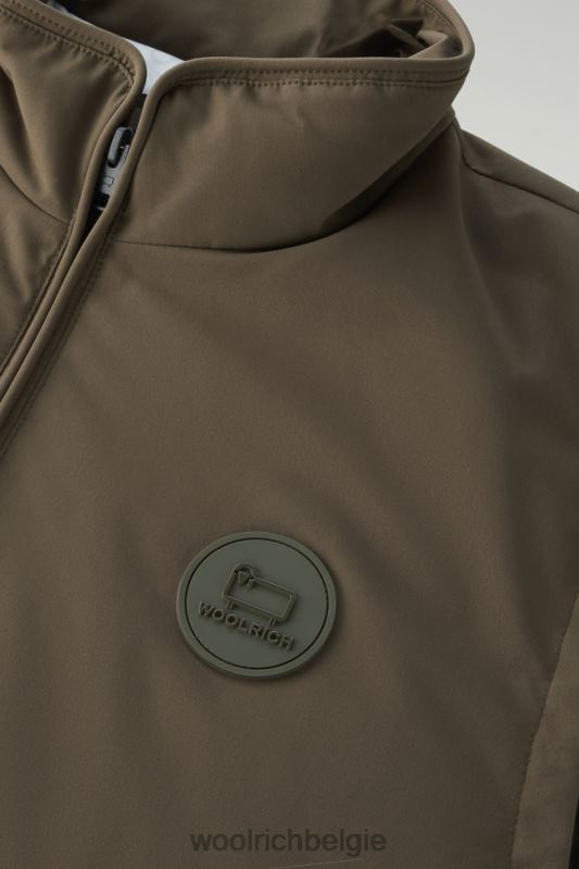 gewatteerd Pacific-vest Woolrich Heren 8TTN0491 donkergroen kleding