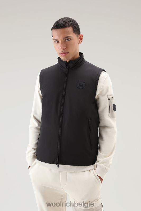 gewatteerd Pacific-vest Woolrich Heren 8TTN0496 zwart kleding