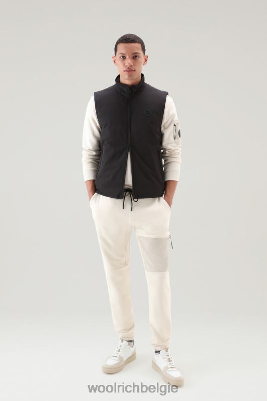 gewatteerd Pacific-vest Woolrich Heren 8TTN0496 zwart kleding
