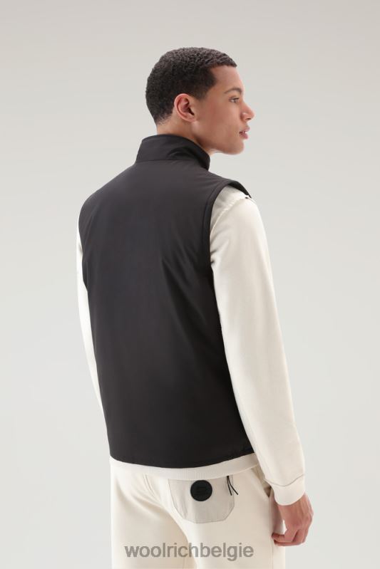 gewatteerd Pacific-vest Woolrich Heren 8TTN0496 zwart kleding