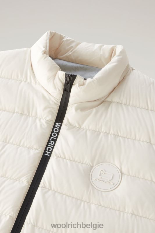 gewatteerd en gewatteerd Sundance-vest Woolrich Heren 8TTN0411 melkachtige crème kleding