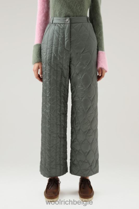 gewatteerde broek-danielle cathari Woolrich vrouwen 8TTN0230 tijm groen kleding