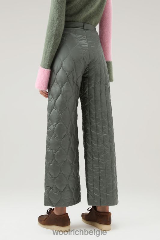 gewatteerde broek-danielle cathari Woolrich vrouwen 8TTN0230 tijm groen kleding