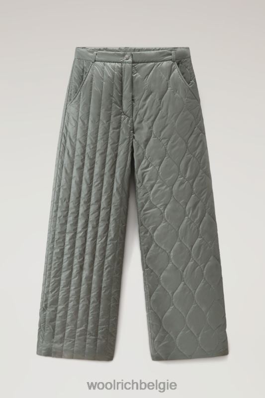 gewatteerde broek-danielle cathari Woolrich vrouwen 8TTN0230 tijm groen kleding