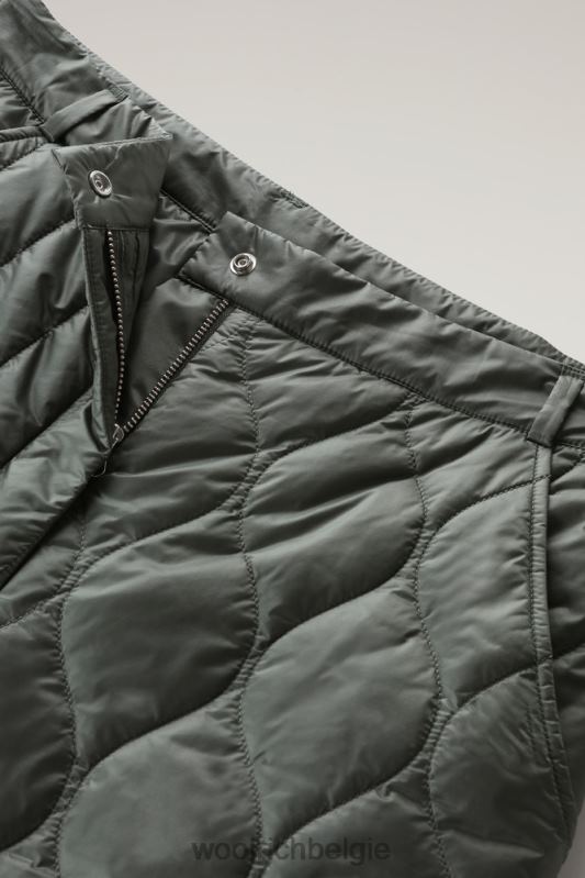 gewatteerde broek-danielle cathari Woolrich vrouwen 8TTN0230 tijm groen kleding