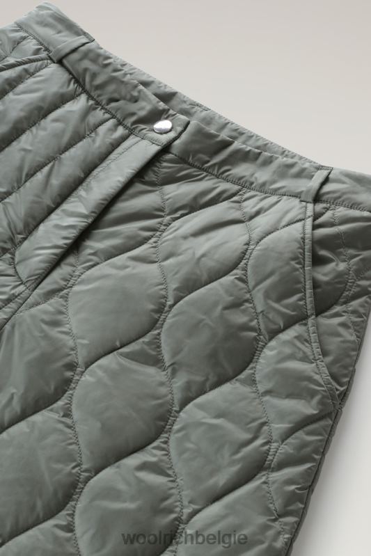 gewatteerde broek-danielle cathari Woolrich vrouwen 8TTN0230 tijm groen kleding