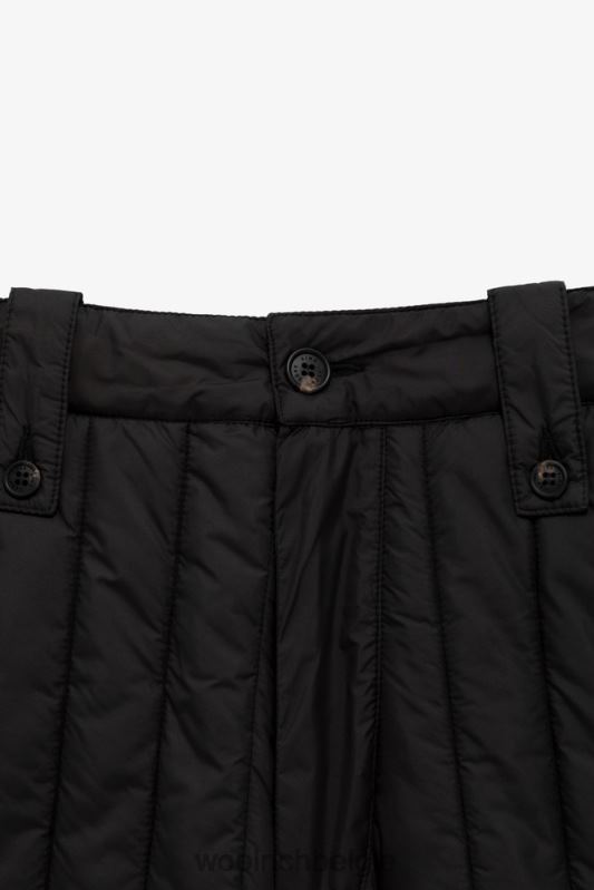 gewatteerde broek van microvezel-aime leon dore Woolrich Heren 8TTN0744 zwart kleding