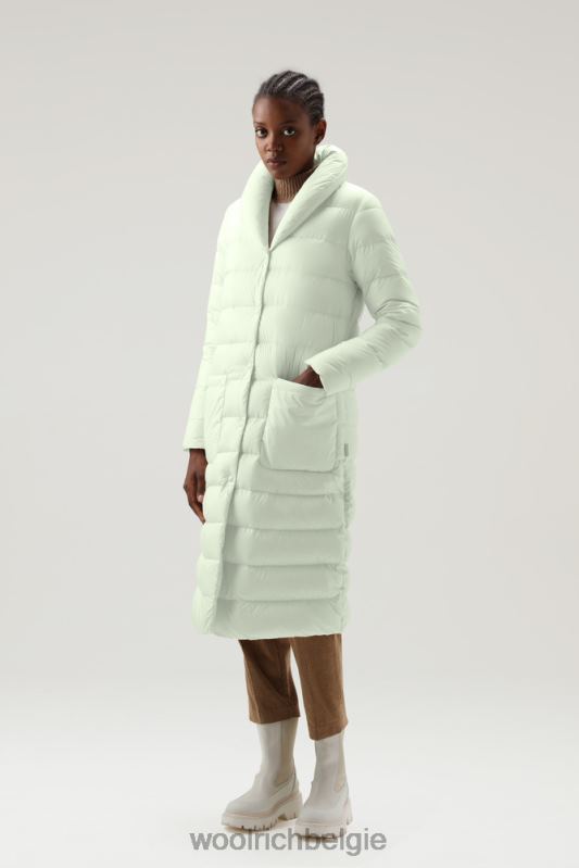 gewatteerde ellis microvezeljas Woolrich vrouwen 8TTN0282 woestijn salie kleding