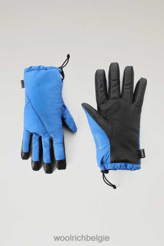 gore-tex tech handschoen met trekkoord Woolrich Heren 8TTN0701 elektrisch koninklijk accessoires