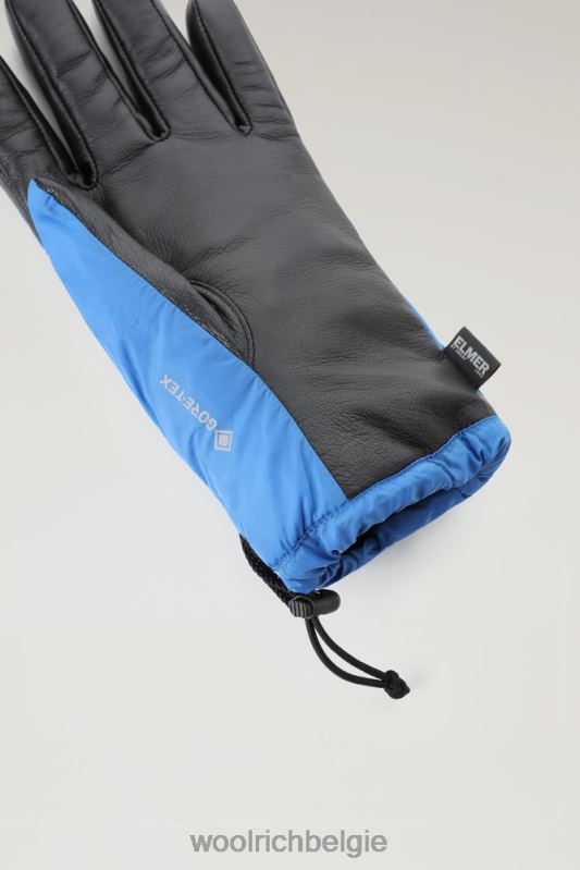 gore-tex tech handschoen met trekkoord Woolrich Heren 8TTN0701 elektrisch koninklijk accessoires