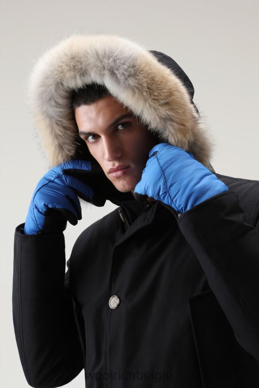 gore-tex tech handschoen met trekkoord Woolrich Heren 8TTN0701 elektrisch koninklijk accessoires