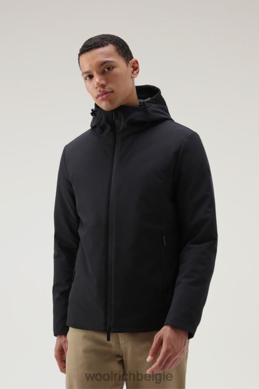 Pacific softshell-jack Woolrich Heren 8TTN0829 zwart kleding