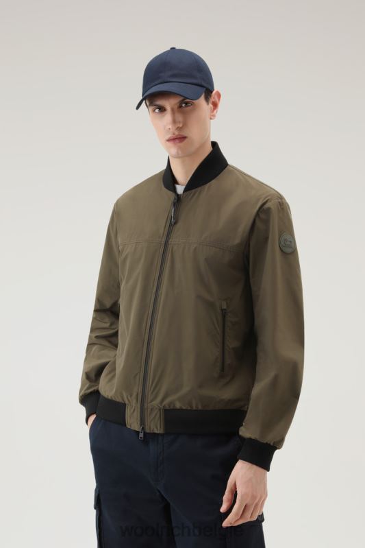 stadsbommenwerper in stedelijk tintje Woolrich Heren 8TTN0483 donkergroen kleding