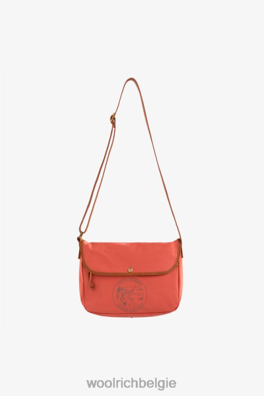 vliegvissen schoudertas-aime leon dore Woolrich unisex 8TTN0334 gebakken klei accessoires