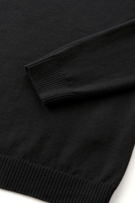 klassieke trui met ronde hals Woolrich Heren 8TTN0714 zwart kleding