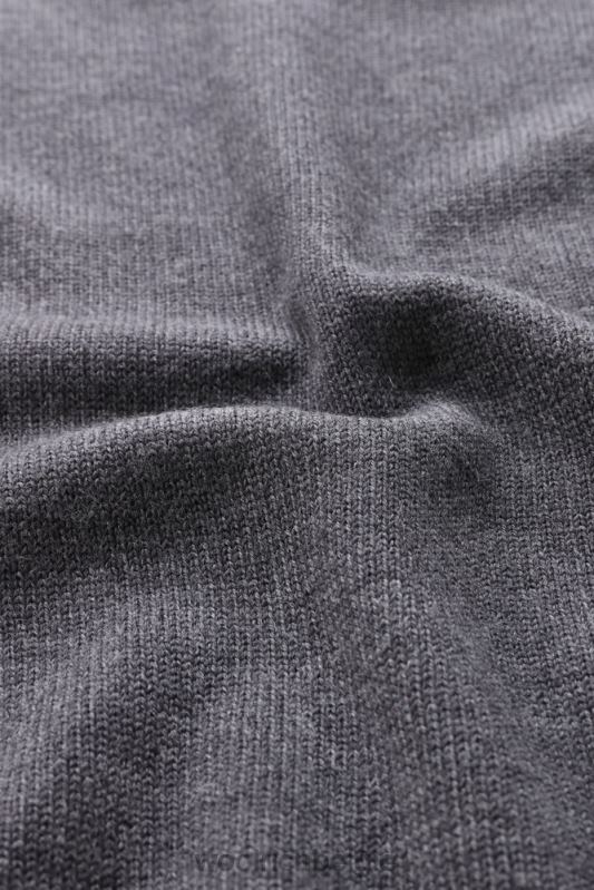 klassieke trui met ronde hals Woolrich Heren 8TTN0730 houtskool melange kleding