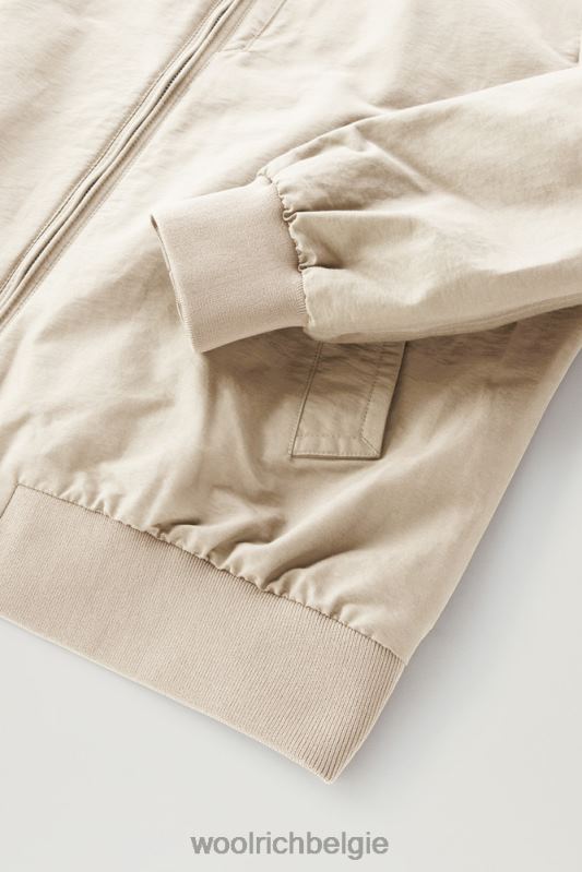 kruiserbommenwerper in lichte eco-ramar Woolrich Heren 8TTN0565 strandzand kleding