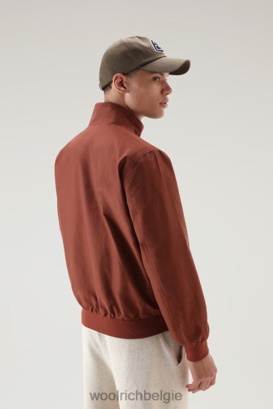 kruiserbommenwerper in lichte eco-ramar Woolrich Heren 8TTN0581 warme bruine heide kleding